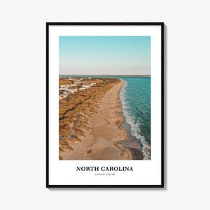 North Carolina Print No 2, North Carolina Photo Poster, North Carolina Travel Wall Art, North Carolina Map, North Carolina, United States