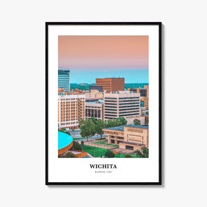 Wichita Photography Print: Kansas Travel Wall Art