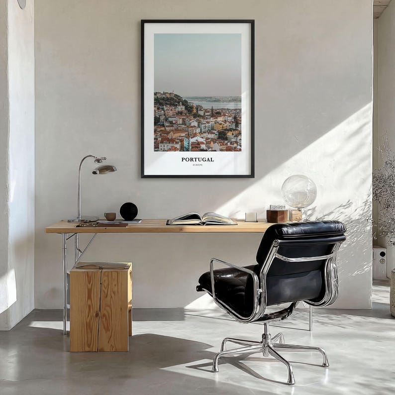 Portugal Photo Print, Porto Travel Poster, Douro River Wall Art, Europe Decor image 2