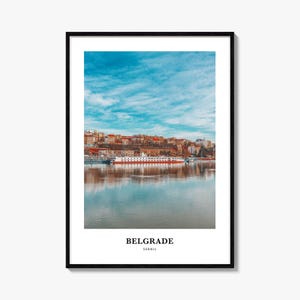 Belgrade Print, Belgrade Photo Poster, Belgrade Travel Wall Art, Belgrade Map Print, Belgrade Photography Print, Belgrade Wall Décor, Serbia