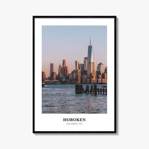 Hoboken Photography Print: New Jersey Travel Wall Art