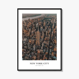 Impressão da Cidade de Nova York nº 3, pôster fotográfico da Cidade de Nova York, arte de parede de viagem da Cidade de Nova York, mapa da Cidade de Nova York, impressão da Cidade de Nova York, Nova York, EUA