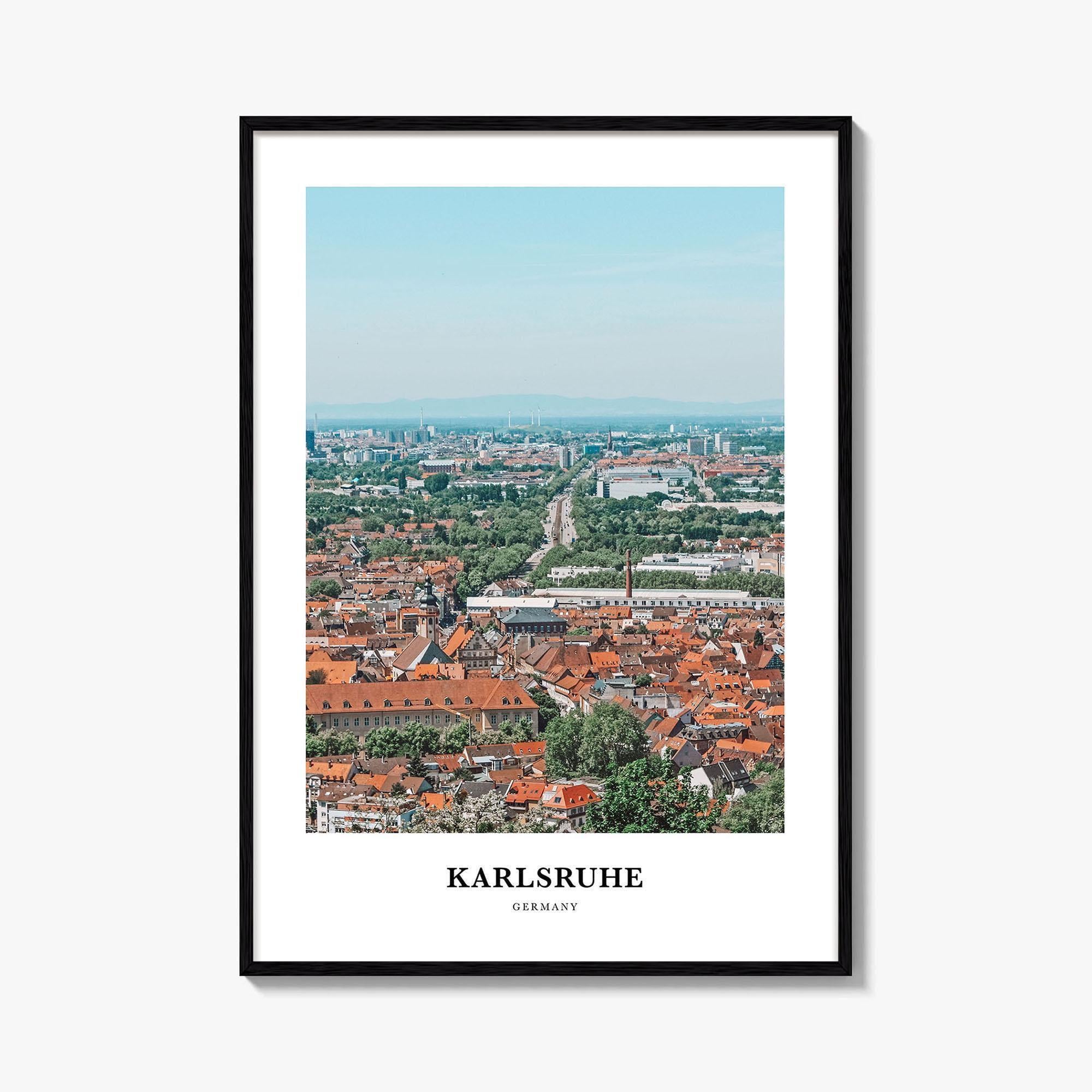 Karlsruhe Cityscape Photo Print: Germany Travel Wall Art - Etsy