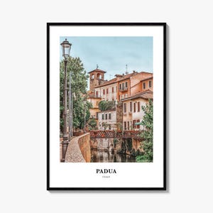 Padua Print, Padua Photo Poster, Padua Travel Wall Art, Padua Map Print, Padua Photography Print, Padua Wall Décor, Italy
