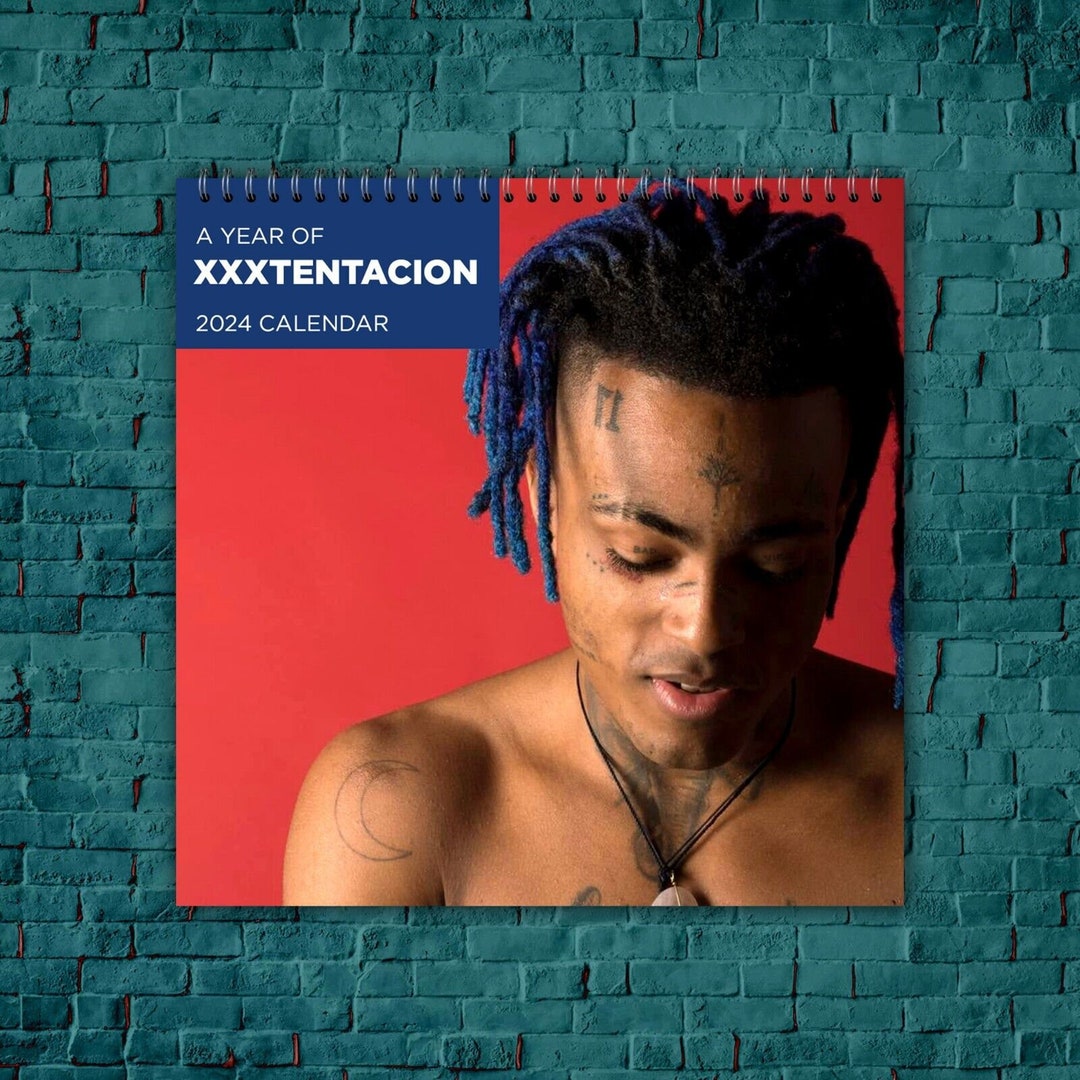 Xxxtentacion Calendar 2024 Celebrity Calendar Xxxtentacion Etsy Australia