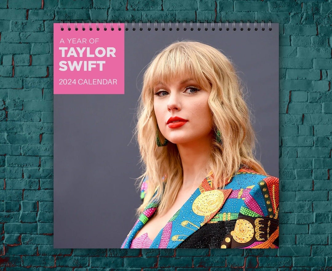 Taylor Swift Calendar 2024 Celebrity Calendar Taylor Swift Etsy UK