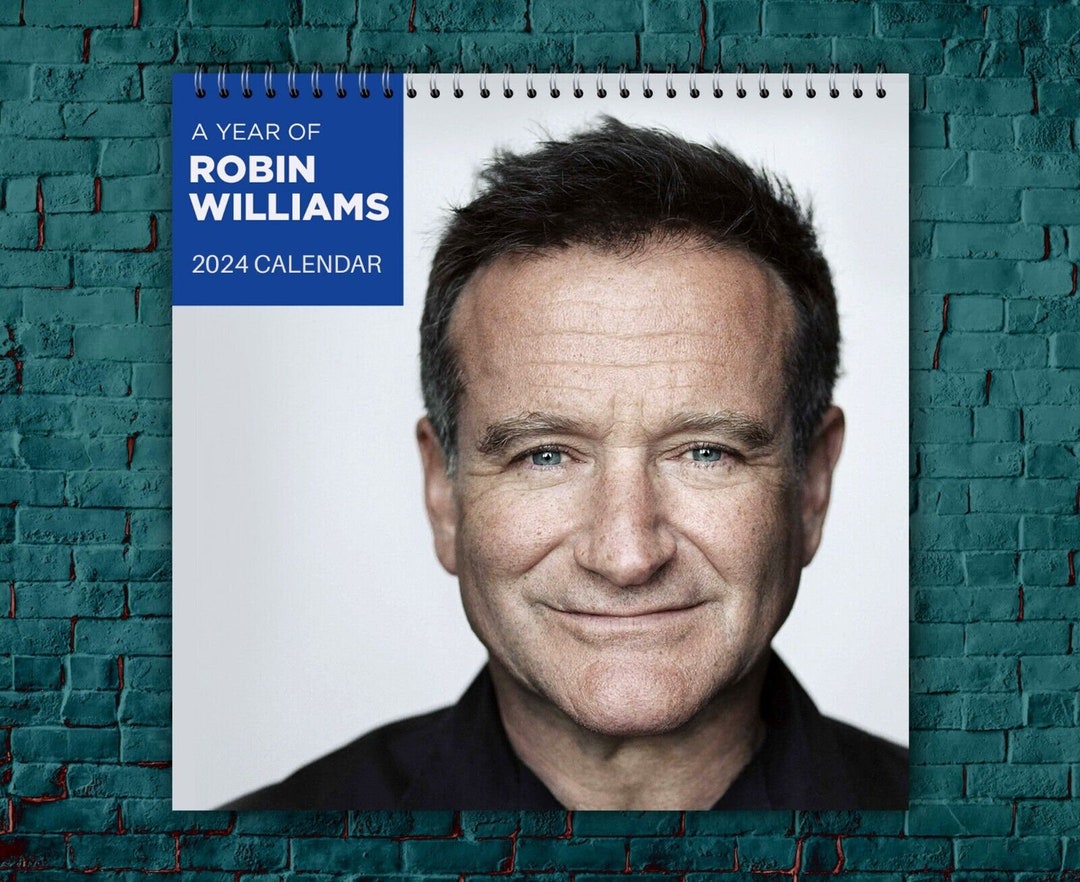 Robin Williams Calendar 2025 Robin Williams 2025 Celebrity Etsy