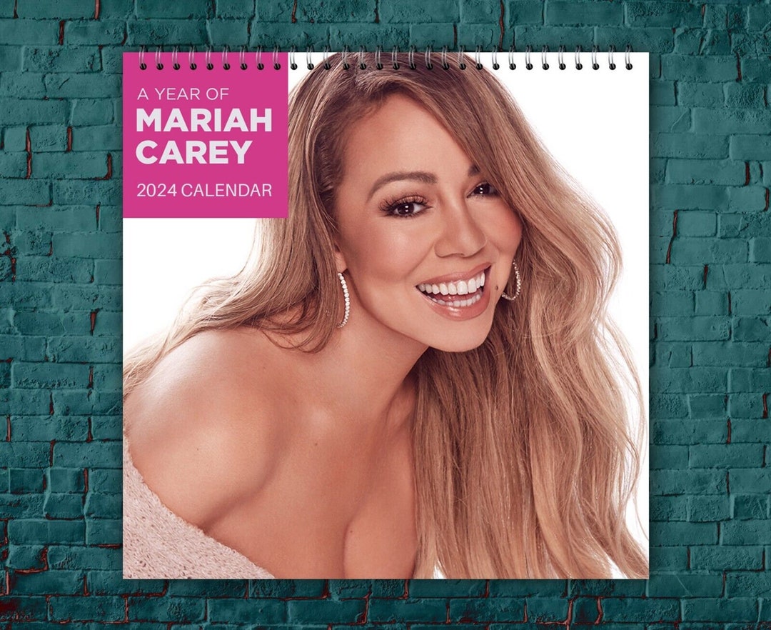 Mariah Carey Calendar 2024 Celebrity Calendar Mariah Carey Etsy