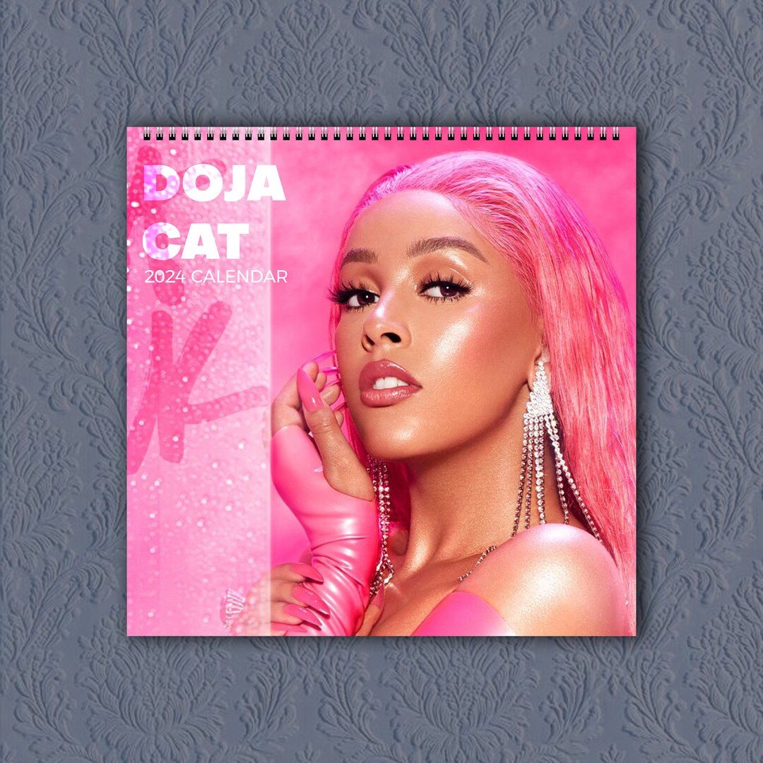 Doja Katze Kalender 2024 Doja Cat 2024 Celebrity Etsy.de