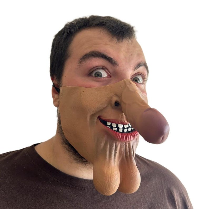 Billy Balls Novelty Adult Latex Mask Hen Do Stag Do Willy Prank Etsy