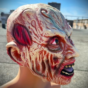 Zombie Latex Mask Halloween Handmade Costume Scary Mask