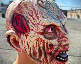 Zombie Latex Mask Halloween Handmade Costume Scary Mask