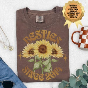 Comfort Colors® Bestie Gift, Best Friend T-Shirt, Girls Trip Tshirts, Bestie Shirt, Bestie T-shirt, Best Friend Sweatshirt, Friendship Gift