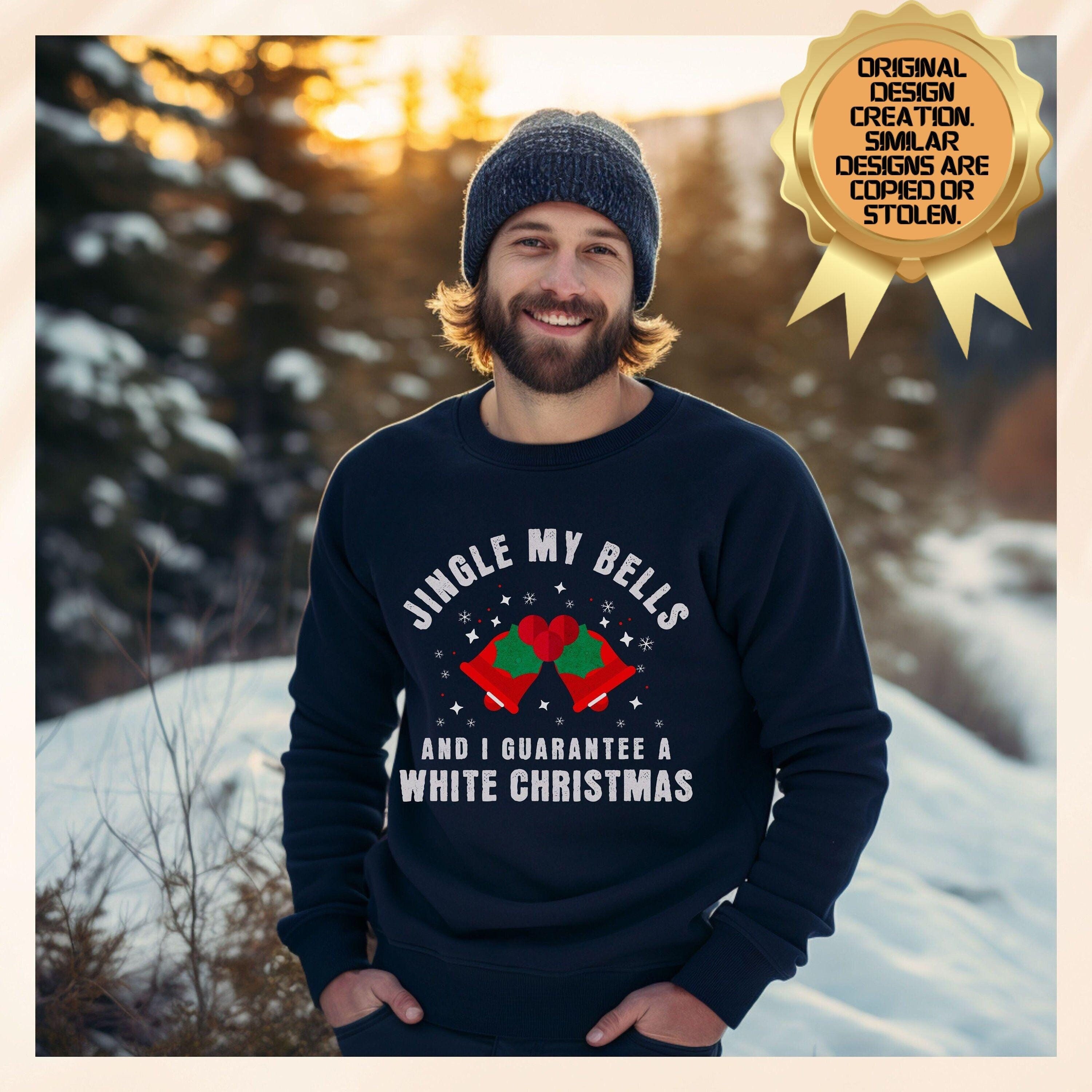 Xmas Jumper Single Bells Christmas Sweater Funny Gin Christmas