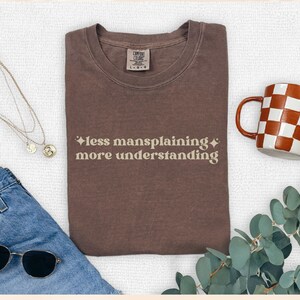 Comfort Colors® Retro Feminist Shirt, Women&#39;s Rights Tee, Equal Rights Oversized T-shirt, Feminist Tshirt, Reproductive Rights Gift for Her