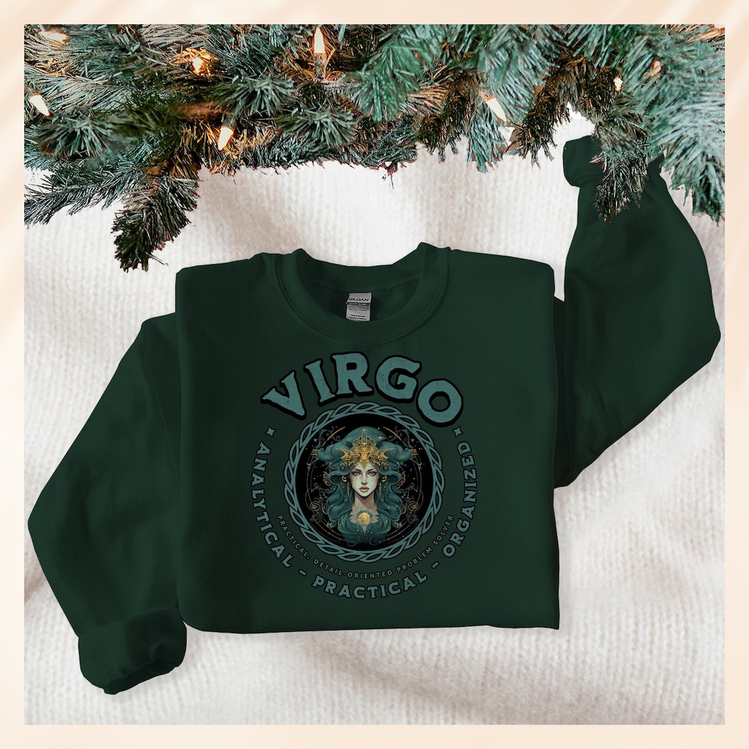 Virgo Sweatshirt, Zodiac Sweater, Retro Virgo Sweatshirt, Astrology