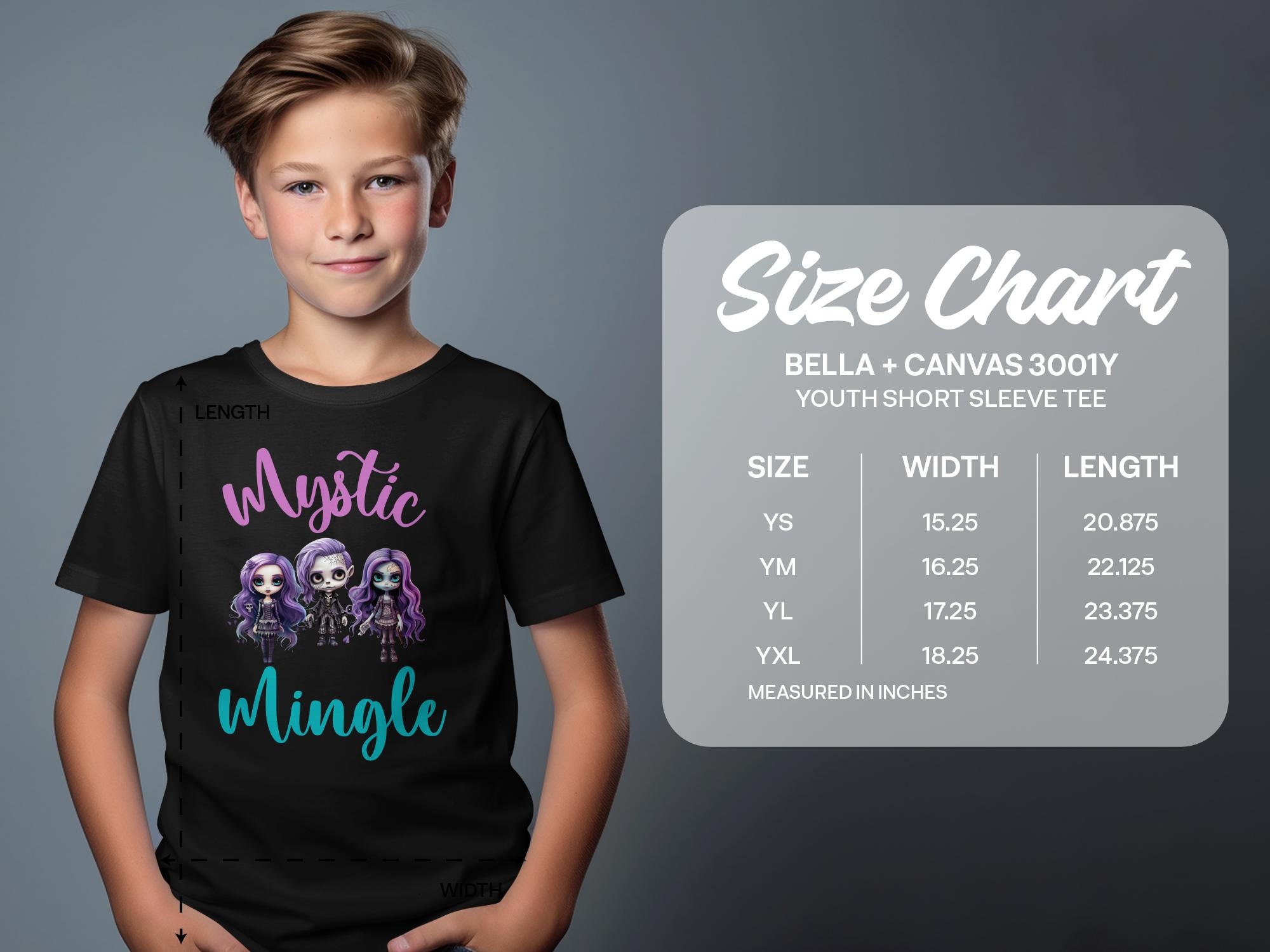 Discover Cute Halloween Group T-shirt, "Mystic Mingle" Group Tees: Dive into Halloween's Enchanted World! Toddler Boys Girls Youth funny Tshirts