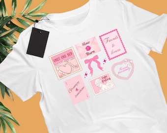 Romanze Buch Tropen T-Shirt: Bücherwurm Smut Lover Bio-Baumwolle T-Shirt