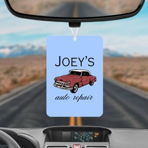Boys Of Tommen Car Air Freshener, Tommen College Air Freshener, Boys Of Tommen Merch, Joey Lynch, Joeys Auto Repair, Binding 13, Taming 7