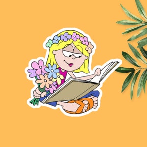 Lizzie Mcguire Sticker, Lizzie Mcguire, Lizzie Mcguire Merch, Lizzie McGuire Movie, Kindle Sticker, Laptop Decal, 2000s TV Shows, Stickers