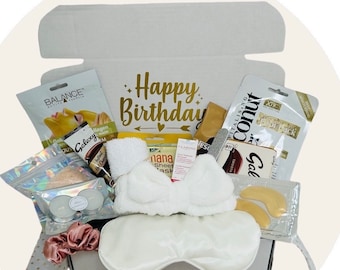 Women’s Deluxe Pamper Hamper Gift - Large Birthday Spa Gift For Her - Luxury Thank You Gift - Get Well Soon Treat - Bride To Be Present