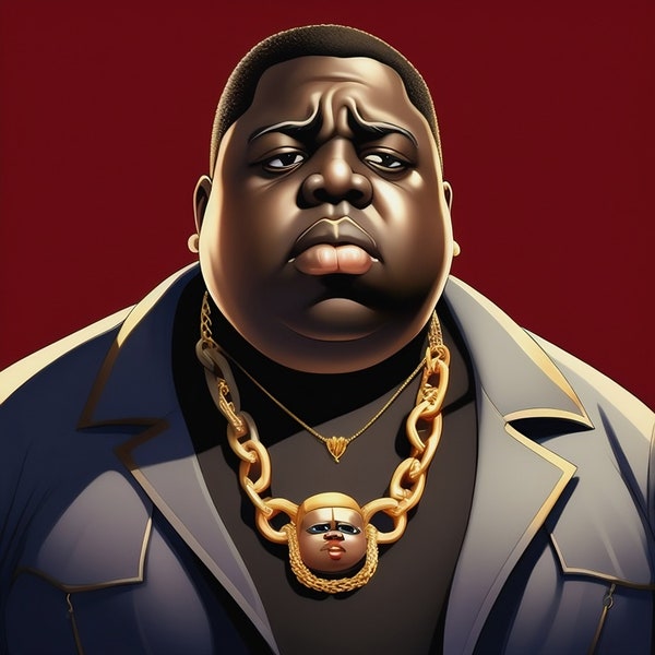 Global Notorious B.I.G. Digital Art: Instant Downloads of Iconic Rap Portraits, Lyrics & Quotes - Express Your Worldwide Hip-Hop Passion!