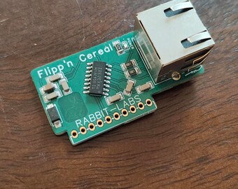 Flipper Zero Compatible - Flip'n Cereal RS232 by Rabbit-Labs™