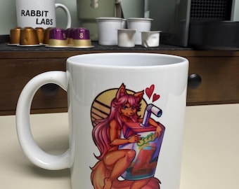 Rabbit-Labs™ - The Foxx Ssipin Coffee Mug