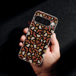 Halloween Handyhülle Halloween Cover passend für Google Pixel 10, 9, 8A, 7A, iPhone 17 Pro Max, 16e, 15 Plus, 14, 13, Samsung S25, S24, A56