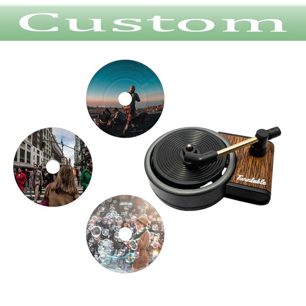 Car Air Freshener in a Design of Spinning Vintage Record Player Etsy