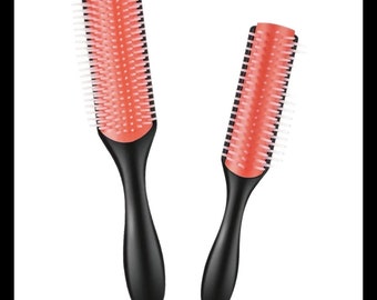 Denman Style Classic Styling Brush  - Hair Brush for Separating, And Detangling