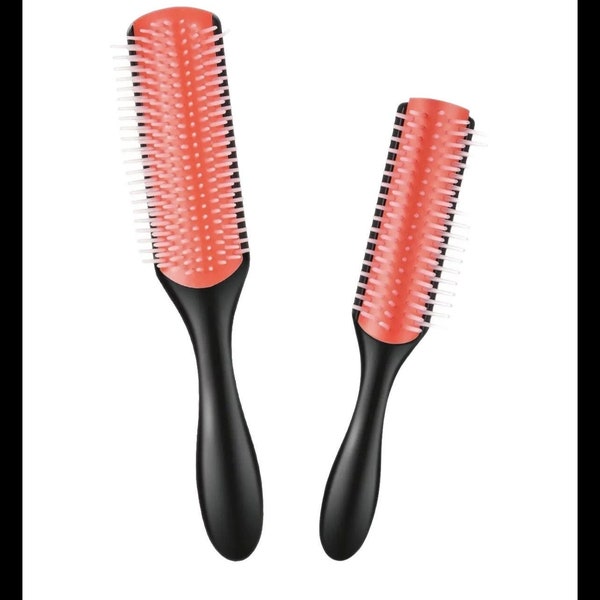 Denman Style Classic Styling Brush  - Hair Brush for Separating, And Detangling