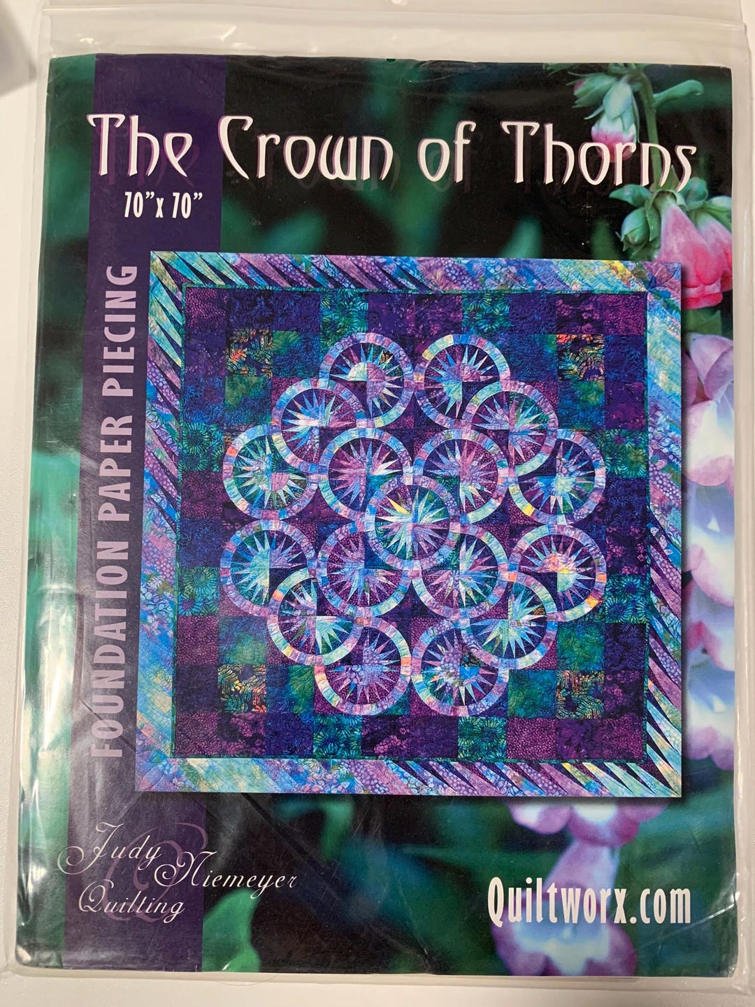 The Crown of Thorns Foundation Paper Piecing Quilt Pattern - Etsy