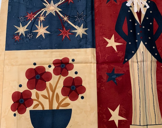 Democracy Panel by Sandy Gervais for Moda Pattern # 17235 - Etsy