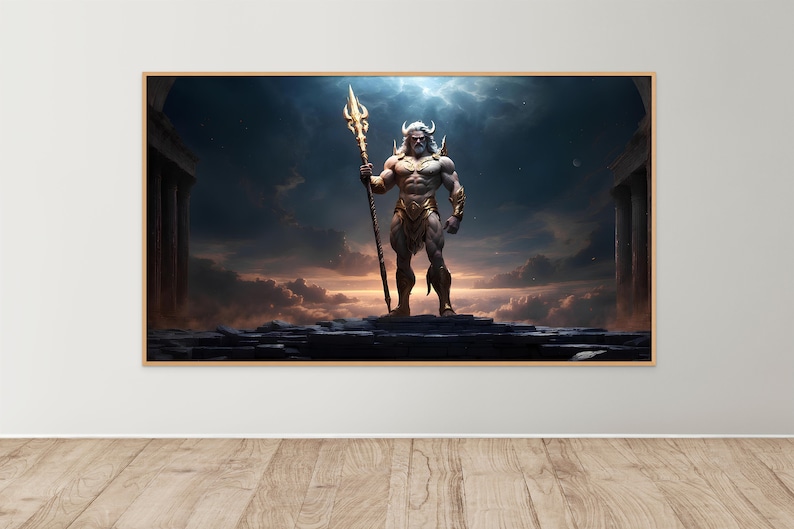 Cronus Leader of Titans Greek Mythology & Olympians Greek Gods