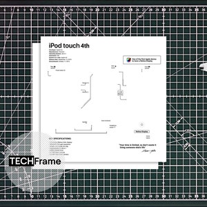 iPod Touch 4th Generation Framed Teardown Template