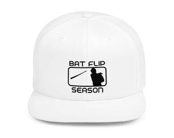 Bat Flip Season Flat Bill Snapback
