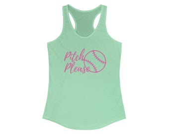 Pitch Please Women's Ideal Racerback Tank