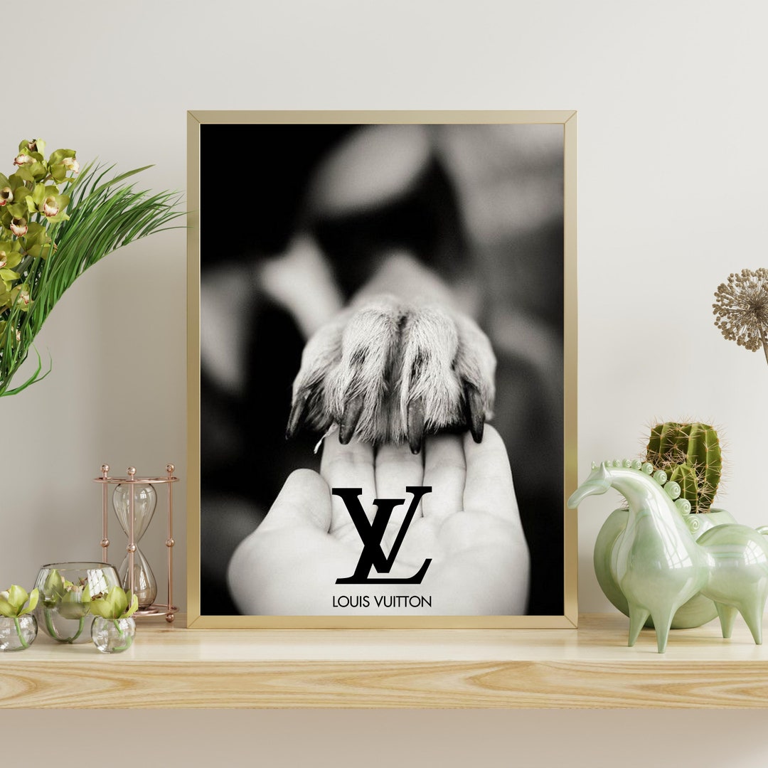 Louis Vuitton Poster INSTANT DOWNLOAD Luxury Wall Art - Etsy