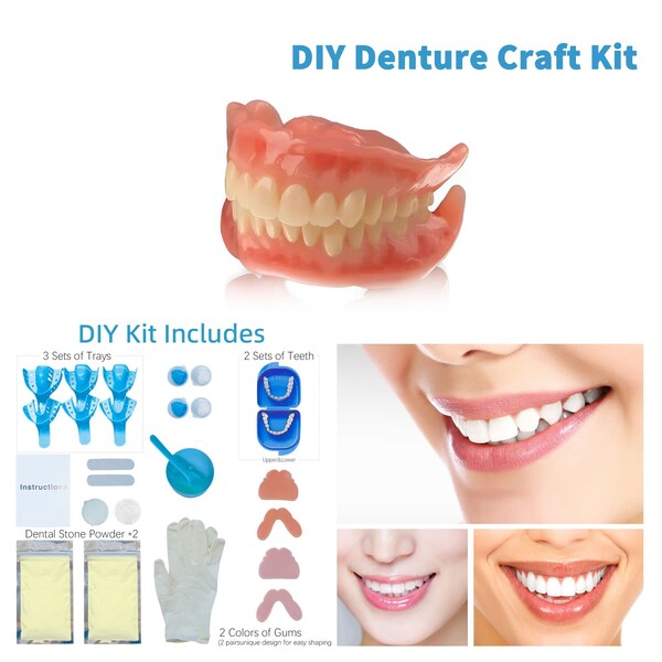 Diy Denture Kit Etsy