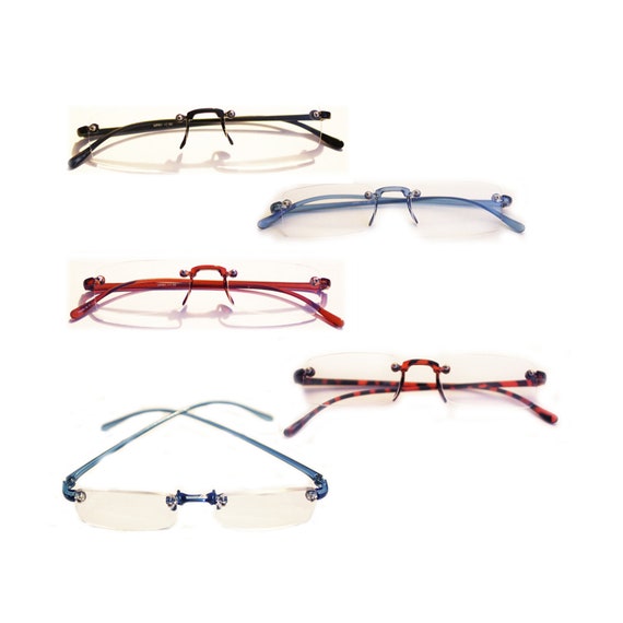 Reading Glasses Barely There Featherweight Framel… - image 2