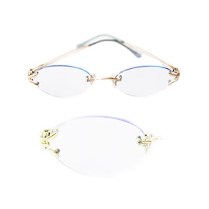 Hippy Chic Groovy Blue Tint Reading Glasses +1.00 Lens Strength