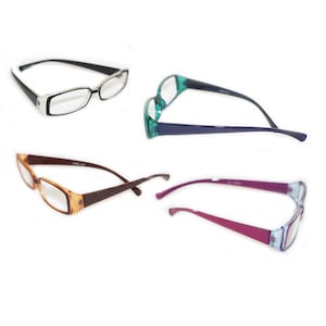Reading Glasses Ombre  Low Profile Mixed Colors and Powers +1.00 to +3.50