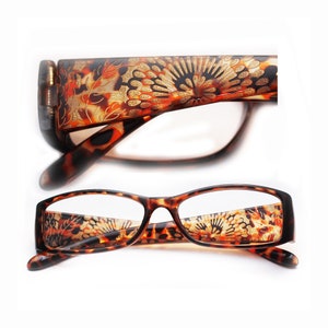 Reading Glasses Wicked Animal Art Gold Print +1.00 +1.75 +2.25 +3.00