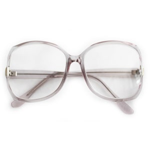 Super Huge Reading Glasses Large Oversize Statement Gray Frame +2.25 Readers