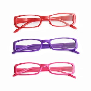 Paintbox Reading Glasses Bright Fun Colors  Spring Hinge +1.50 Lens Strength