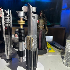 Anakin Skywalker lightsaber hilt 3D printed, Star Wars gift, Star Wars, revenge of the sith, lightsaber, Disney, lucasfilm
