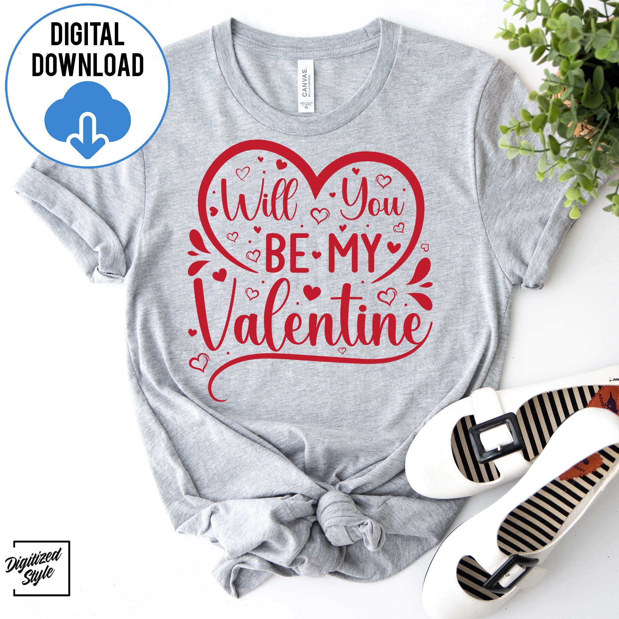 Will You Be My Valentine SVG PNG, Happy Valentine's Day Svg, Valentine ...