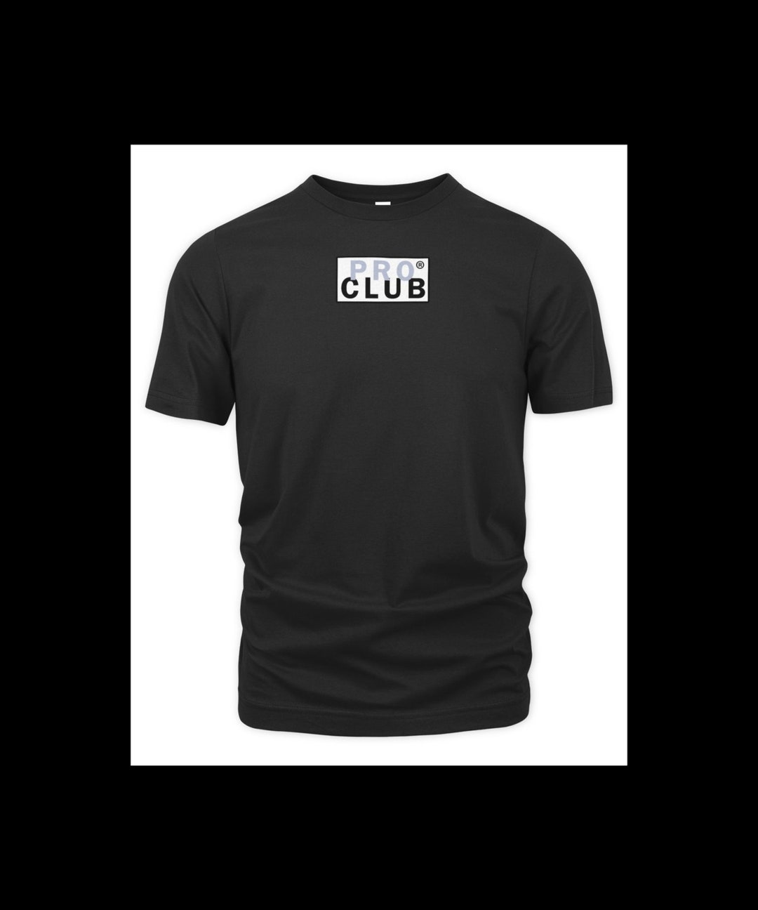 When Did Pro Club Come Out Pro Club Box Print Logo Gray Heavyweight T Shirt Pro Club - Etsy