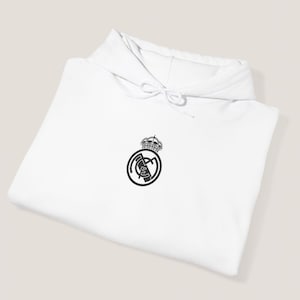 Real Madrid Badge Heavy Blend™ Hooded Sweatshirt